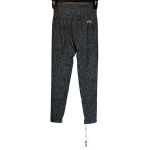 NWT AYBL Black High Waisted Evolve Animal Print Seamless Leggings